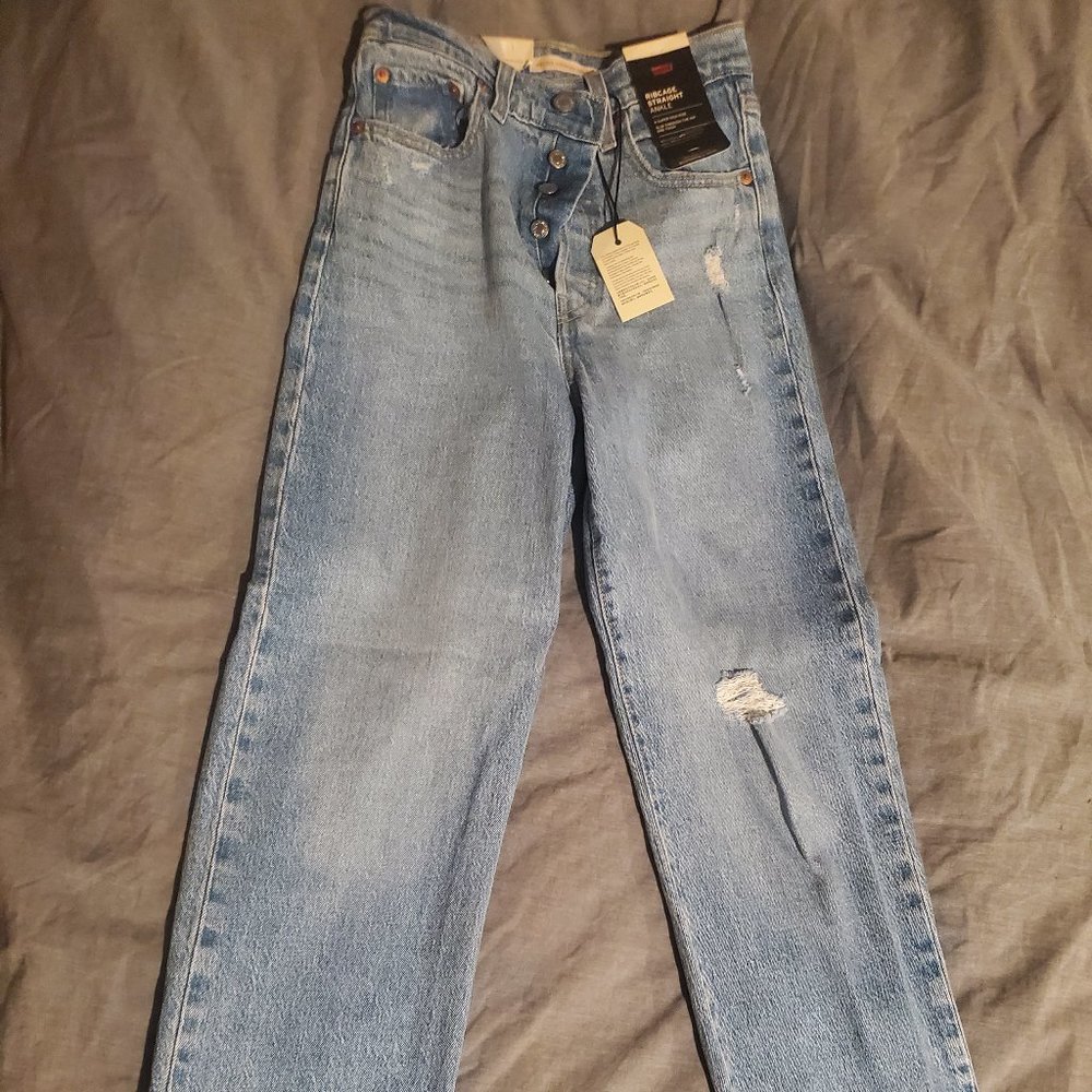 Levi's Ribcage Straight Ankle 24x27